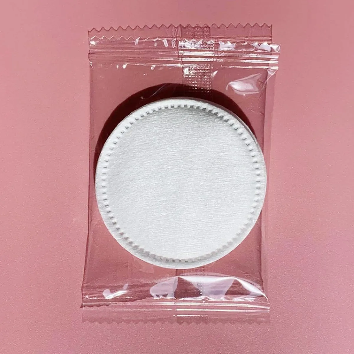 2000 Pcs Kheoxusa Individually Wrapped Cotton Pads,Individually Wrapped Cotton Rounds,Natural,Round, Disposable,Cotton Face Pads Personal Care Kit Sachet Wrap (2 Pcs/Set, 1000 Sets,2000 pk in totally)