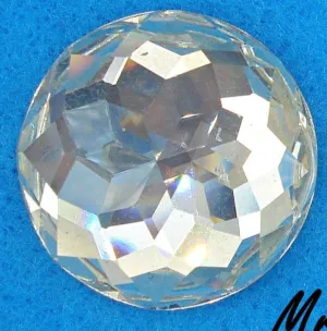 22mm (2020) Swarovski Crystal Round Rauten Rose Cut