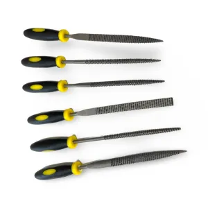 6-Piece Mini Rasp Set - Large (7 Inches or 180mm)