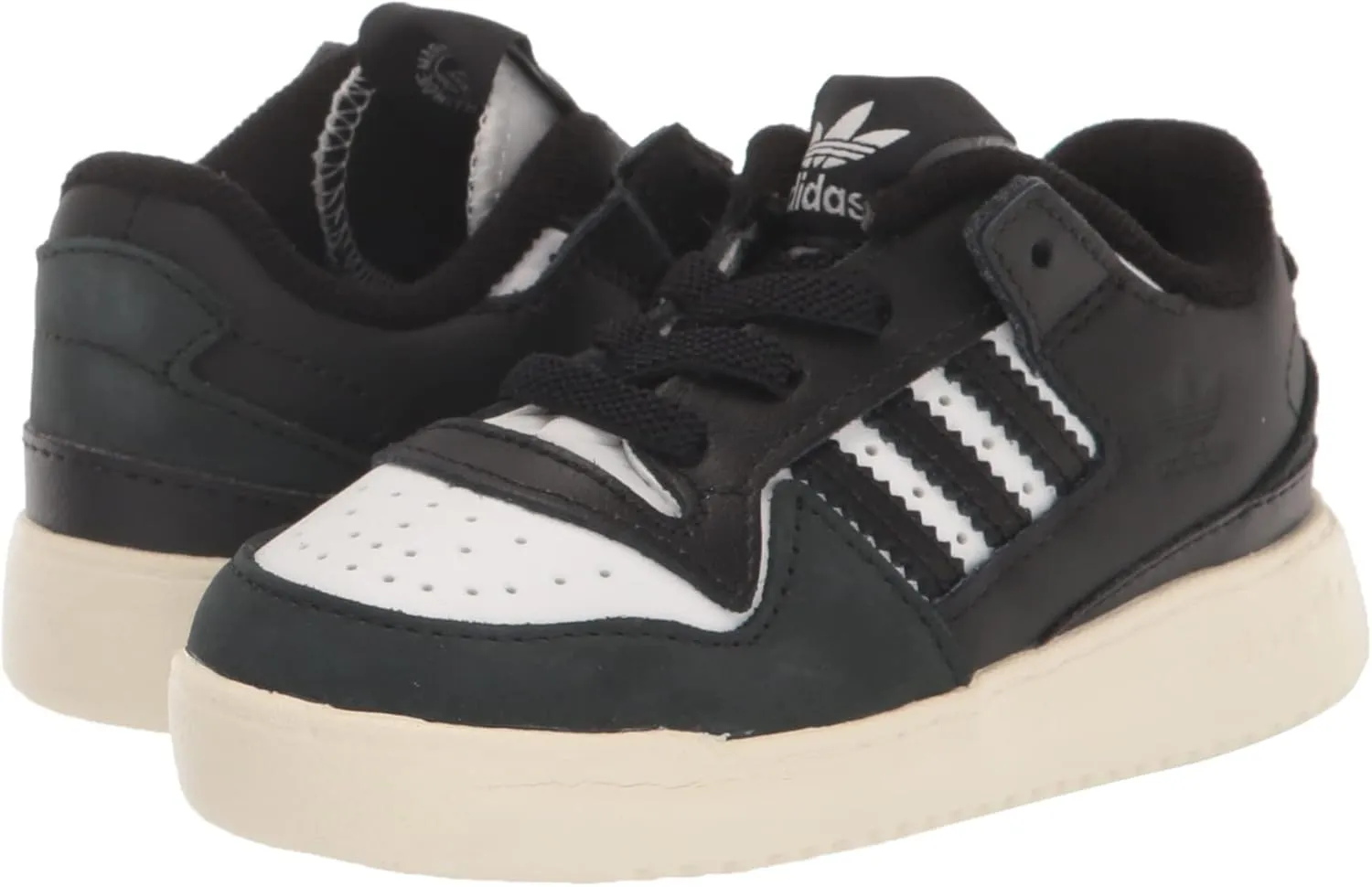 adidas Unisex-Child Forum Low Elastic Lace Sneaker