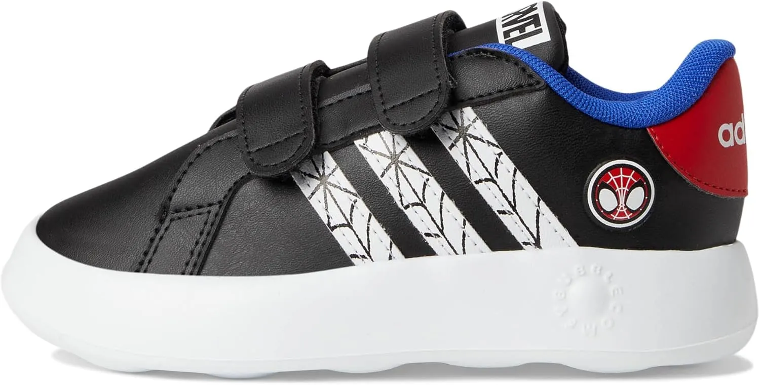 adidas Unisex-Child Marvel Spider-Man Grand Court Sportswear Shoes (Toddler) Sneaker