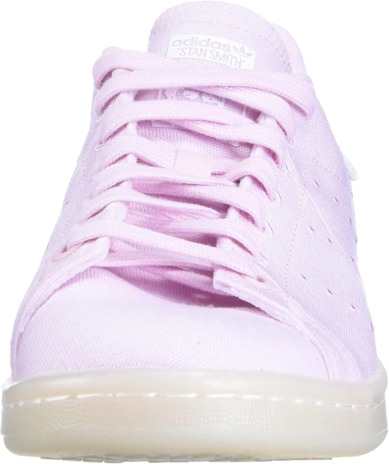 adidas Womens Stan Smith Primeblue Low Sneaker, Pink/White/Black