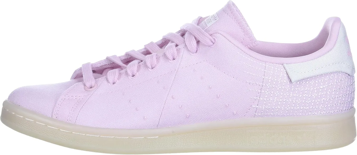 adidas Womens Stan Smith Primeblue Low Sneaker, Pink/White/Black
