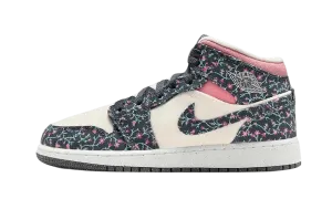 Air Jordan 1 Mid Floral Canvas