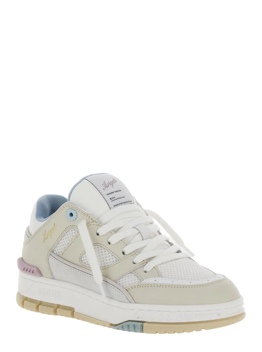 Area Lo' White And Multicolor Sneakers