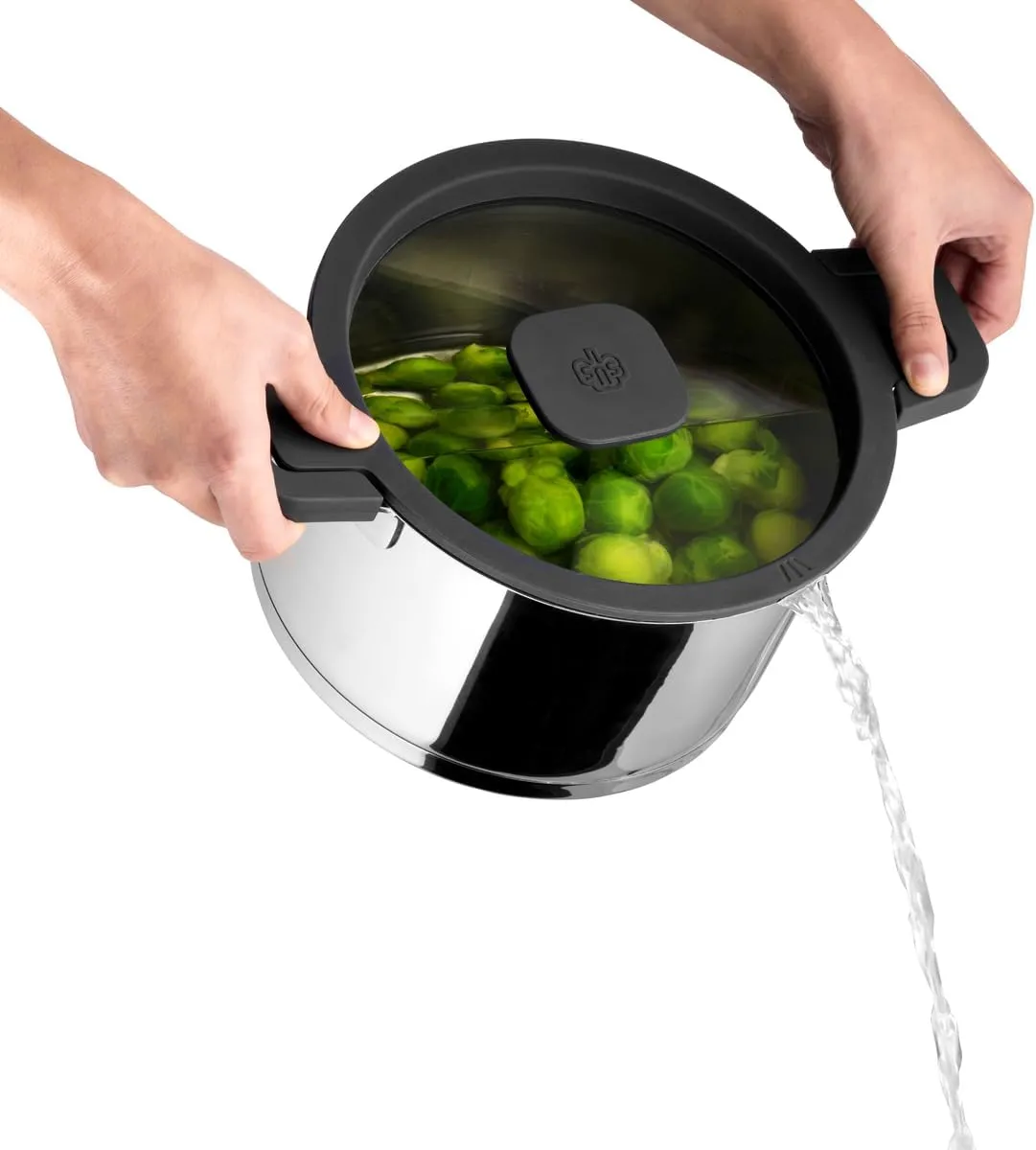 Barski Design Maxa 64119-20 Casserole Pot Stainless Steel 20 cm Approx. 3.5 L