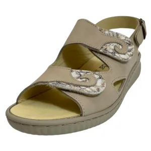 Belvida Portina Cherish Stein/Pearl Sandal (Women's)