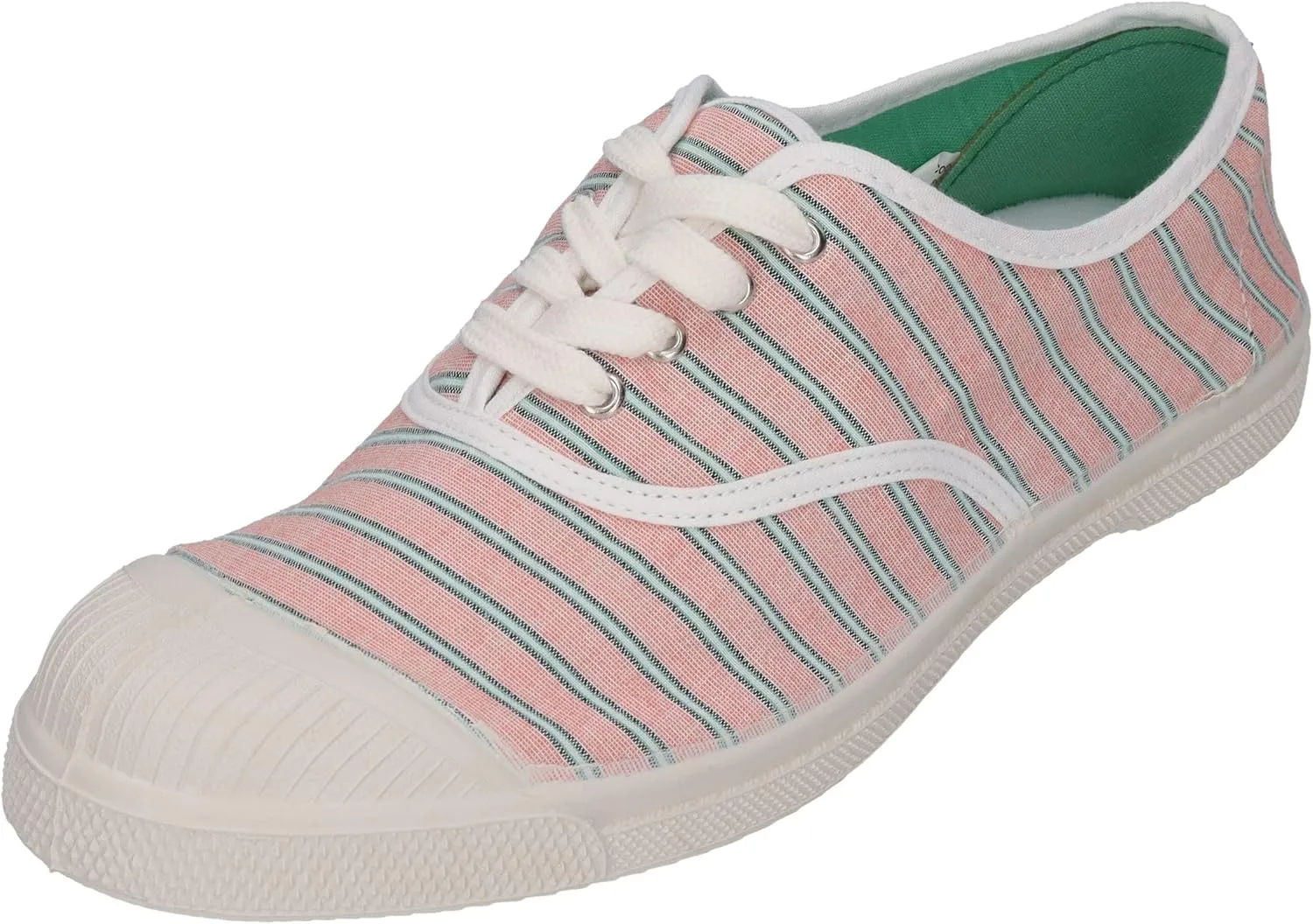 Bensimon Damen Schnürsenkel F Streifen Sneaker