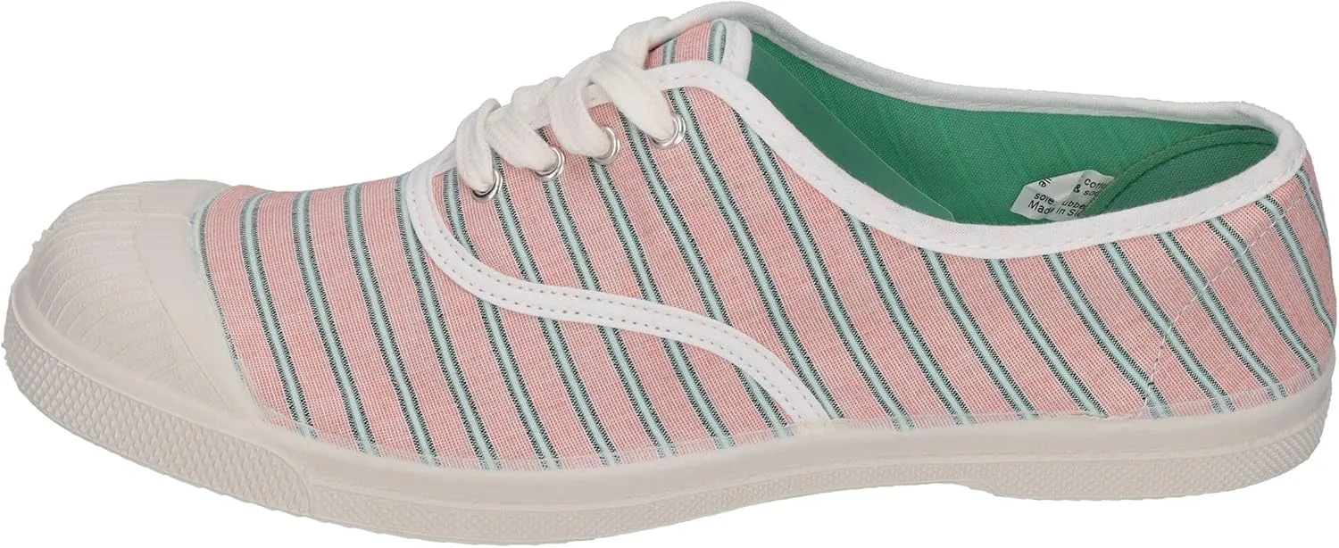 Bensimon Damen Schnürsenkel F Streifen Sneaker