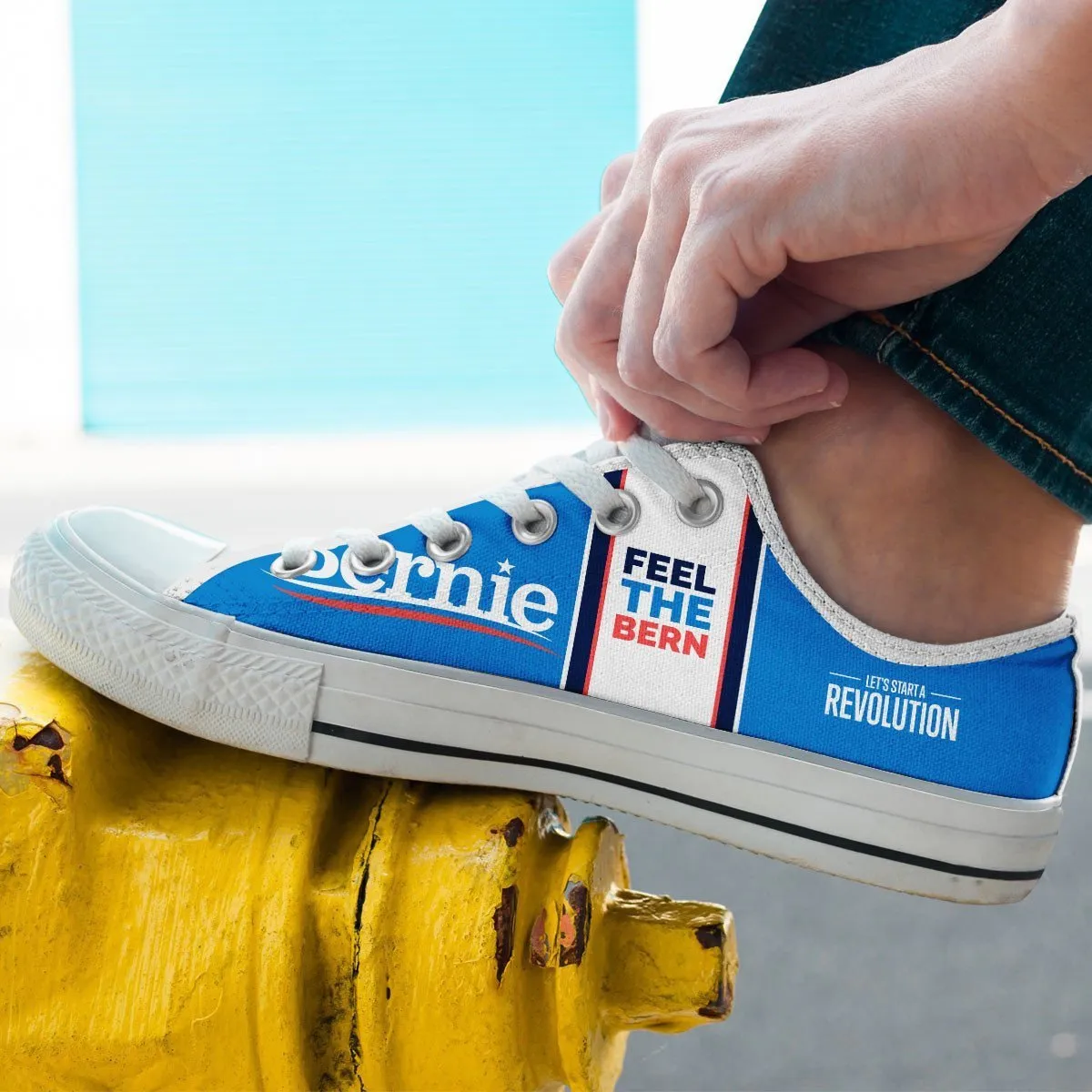 bernie sanders mens low cut sneakers cut