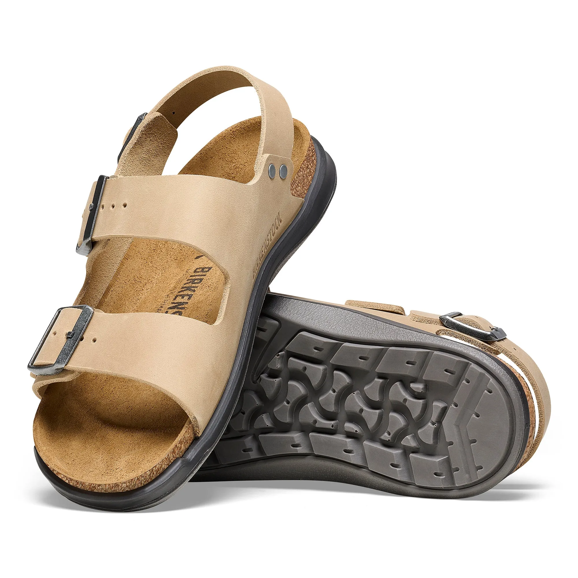 Birkenstock Women's Milano Rugged tobacco oiled leather