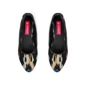Black Round Toe Shoe Hazy