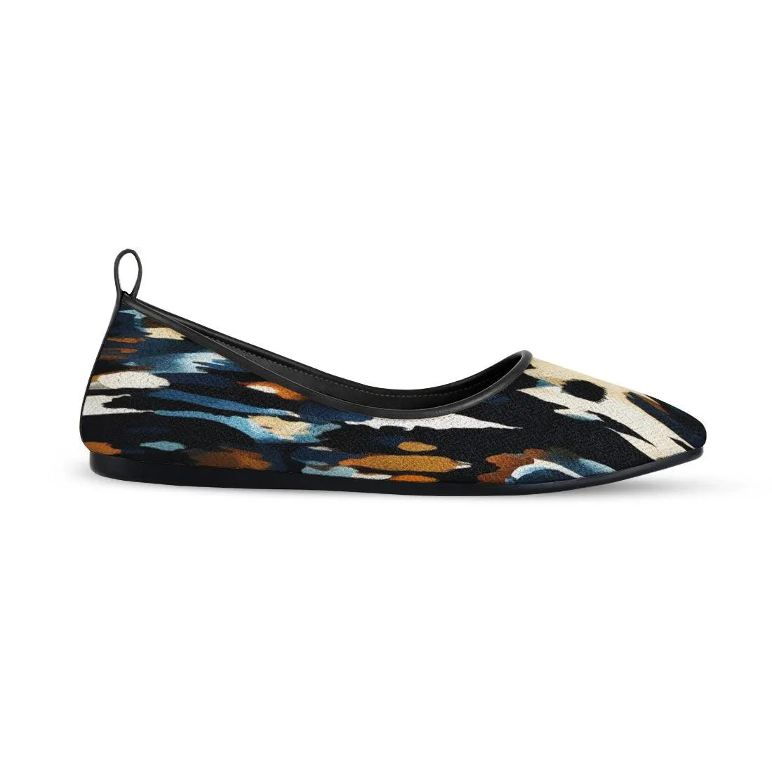 Black Round Toe Shoe Hazy