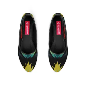 Black Round Toe Shoe Spark