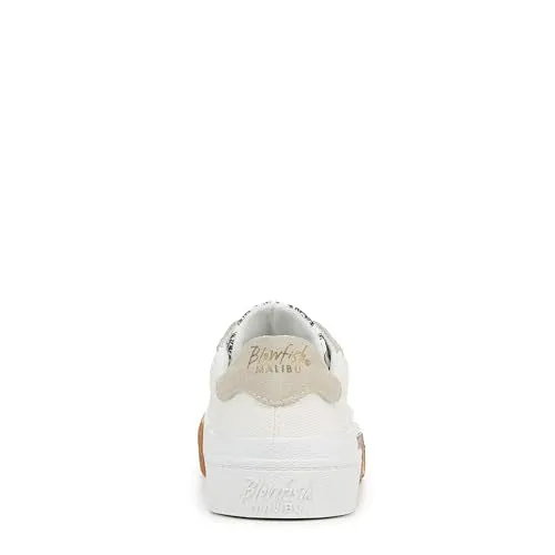 Blowfish Malibu Womens Wildcard Sneaker Off White Canvas 10 M