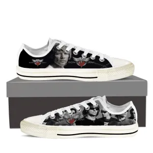 bon jovi ladies low cut sneakers