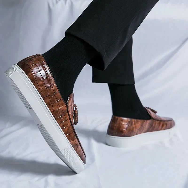 Boxing Day sale Herren - Bequem Elegant Great deal Loafers Leder Zyrus