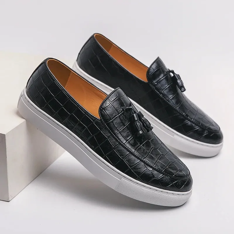 Boxing Day sale Herren - Bequem Elegant Great deal Loafers Leder Zyrus