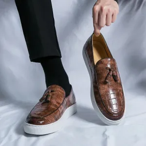 Boxing Day sale Herren - Bequem Elegant Great deal Loafers Leder Zyrus