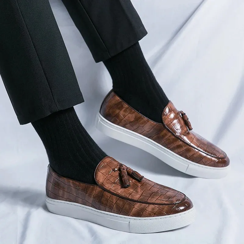 Boxing Day sale Herren - Bequem Elegant Great deal Loafers Leder Zyrus
