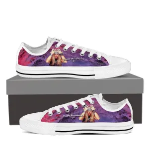 bret michaels ladies low cut sneakers