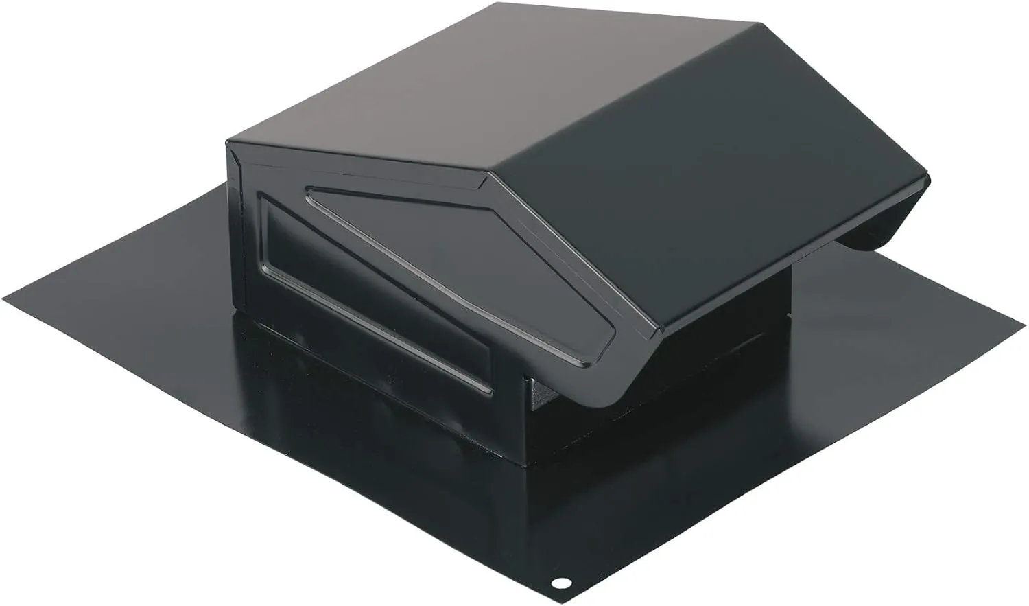 Broan-NuTone 636 Steel Roof Vent Cap for 3" and 4" Round Duct, For Bathroom Ventilation Fans, Black