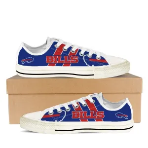 buffalo bills mens low cut sneakers cut