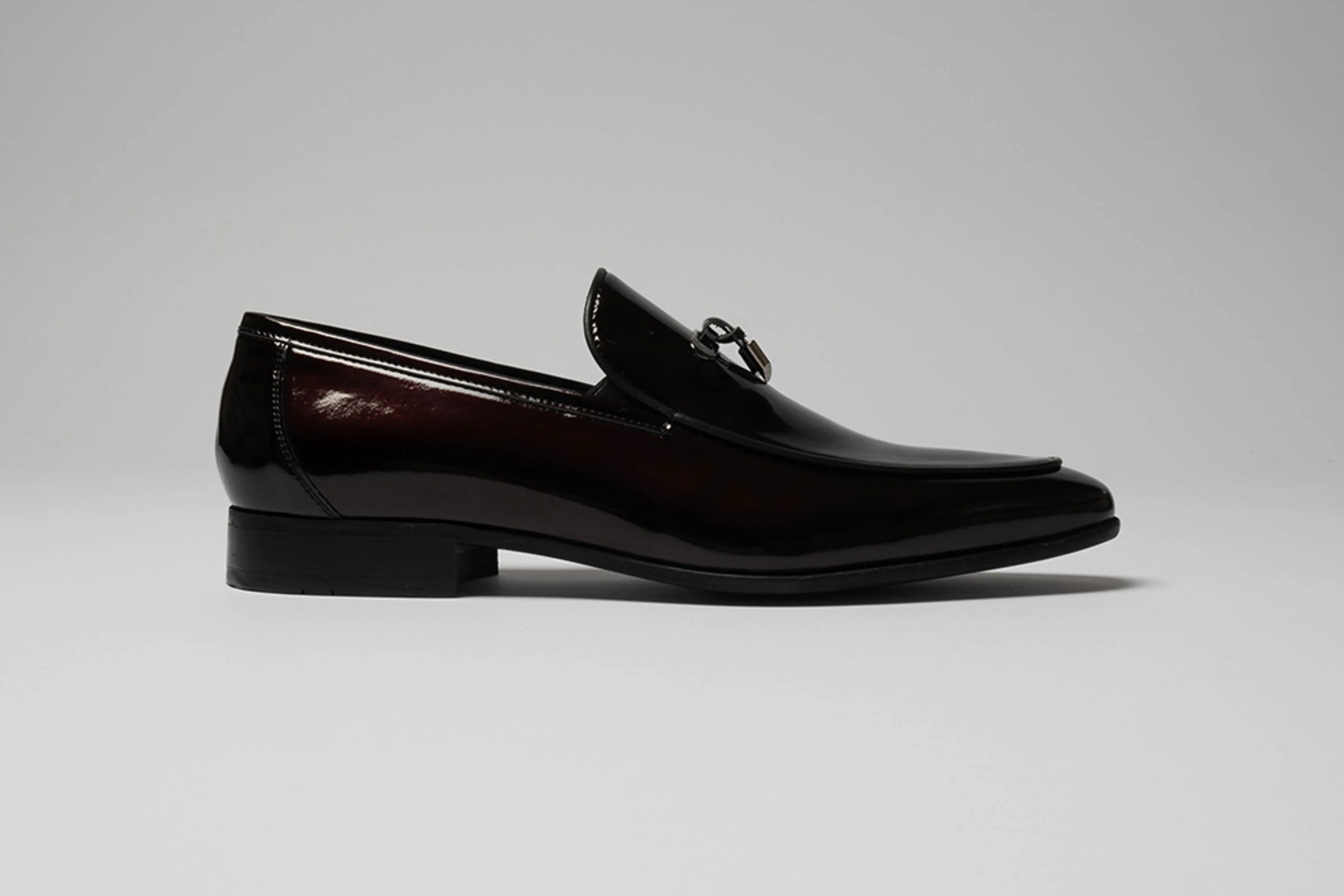 Burgundy Patent Loafer