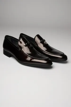 Burgundy Patent Loafer