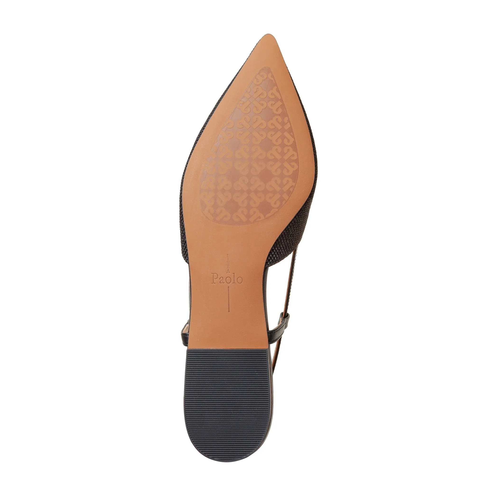 CARMEN | Resin Buckle Slingback Flat
