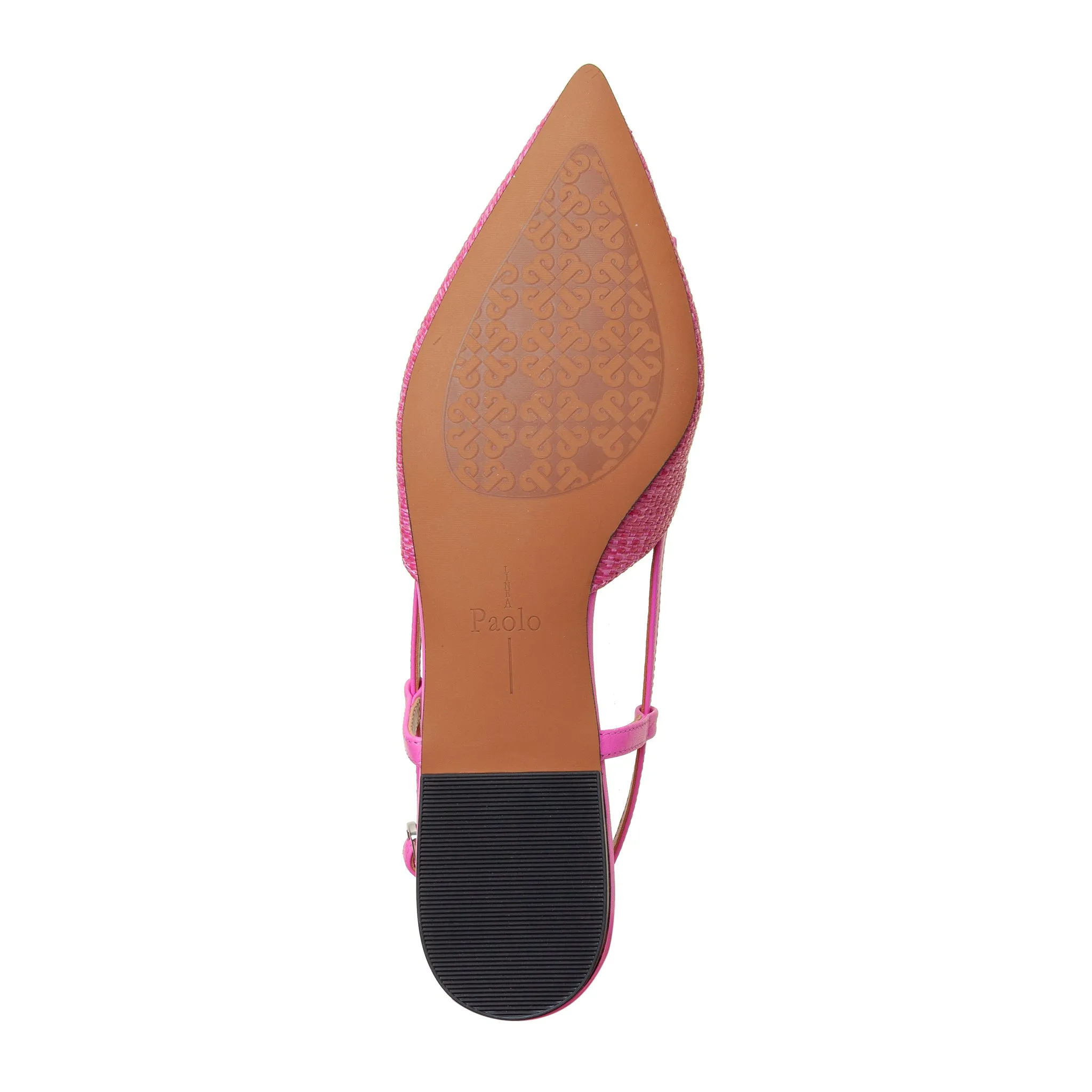 CARMEN | Resin Buckle Slingback Flat