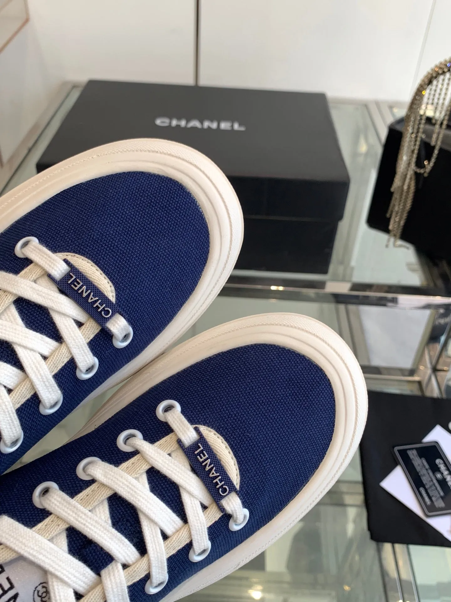 CC Sneaker Dark Blue Canvas  203265