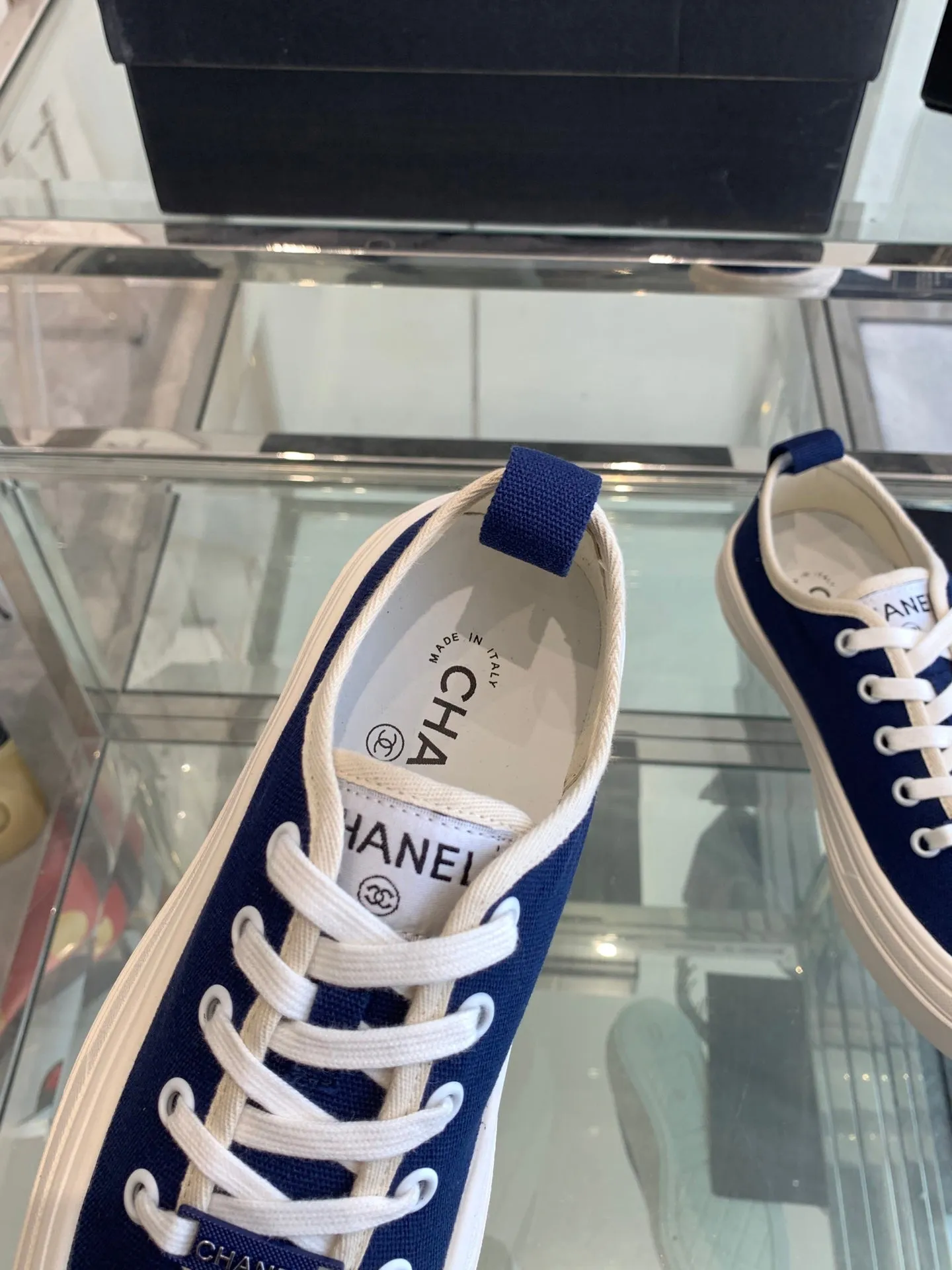 CC Sneaker Dark Blue Canvas  203265
