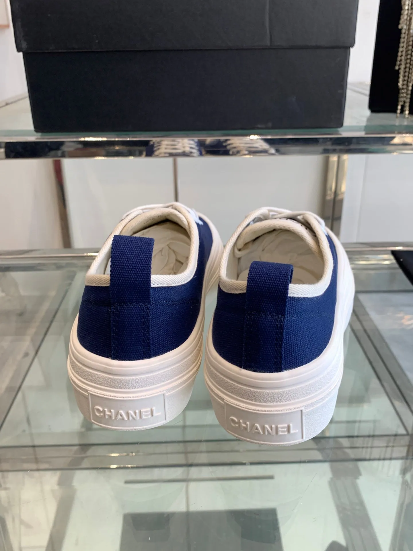 CC Sneaker Dark Blue Canvas  203265