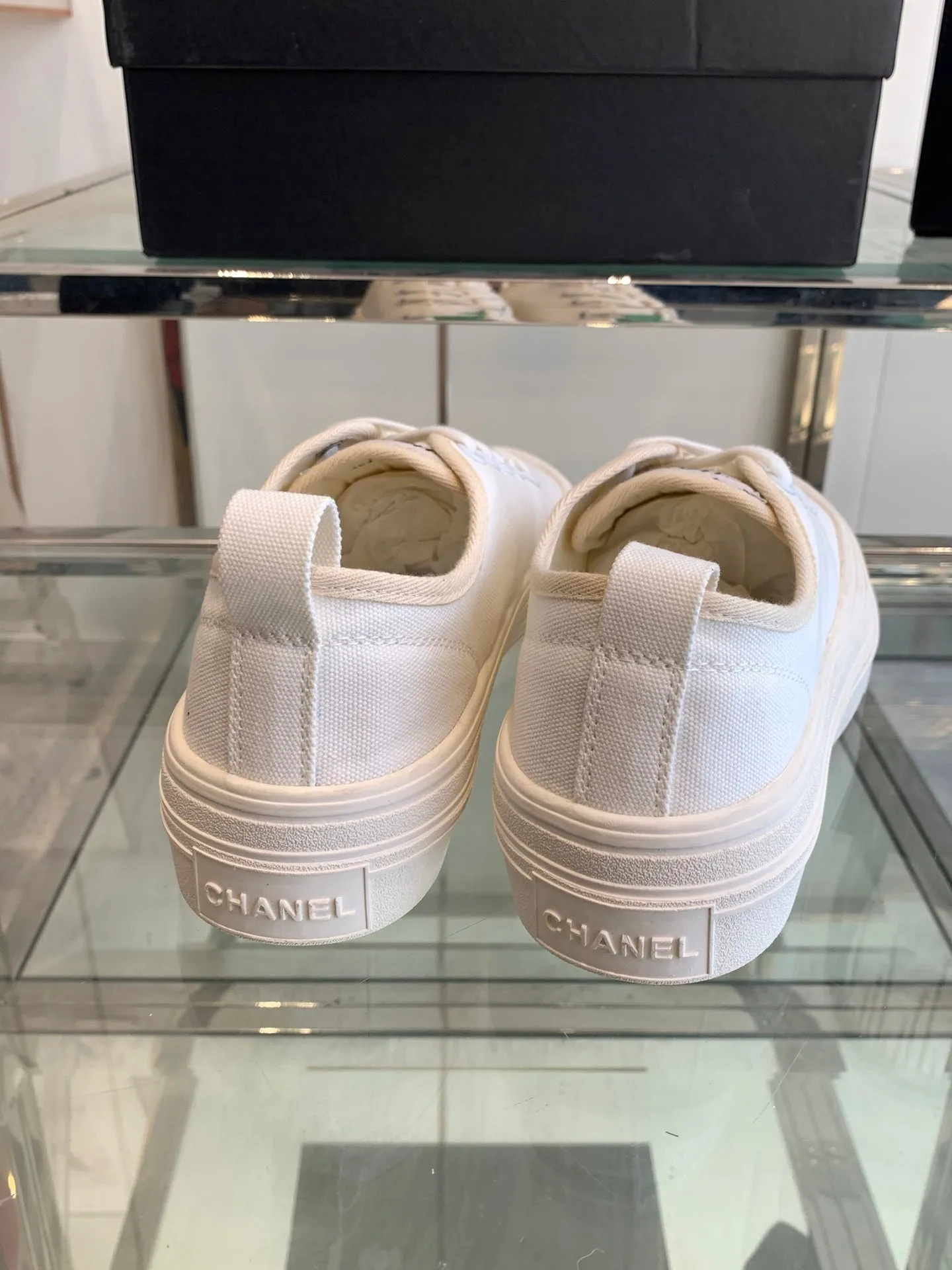 CC Sneaker White Canvas  203263