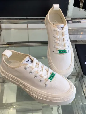 CC Sneaker White Canvas  203263