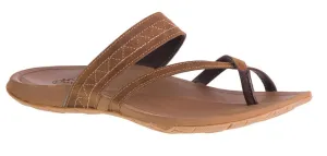Chaco Cognac Deja Womens Slide On Comfort Shoes J106876