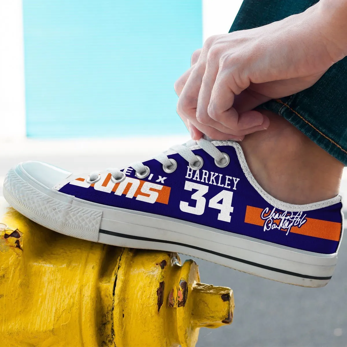 charles barkley mens low cut sneakers cut