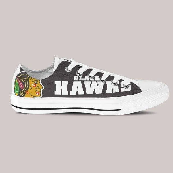 chicago blackhawks mens low cut sneakers cut