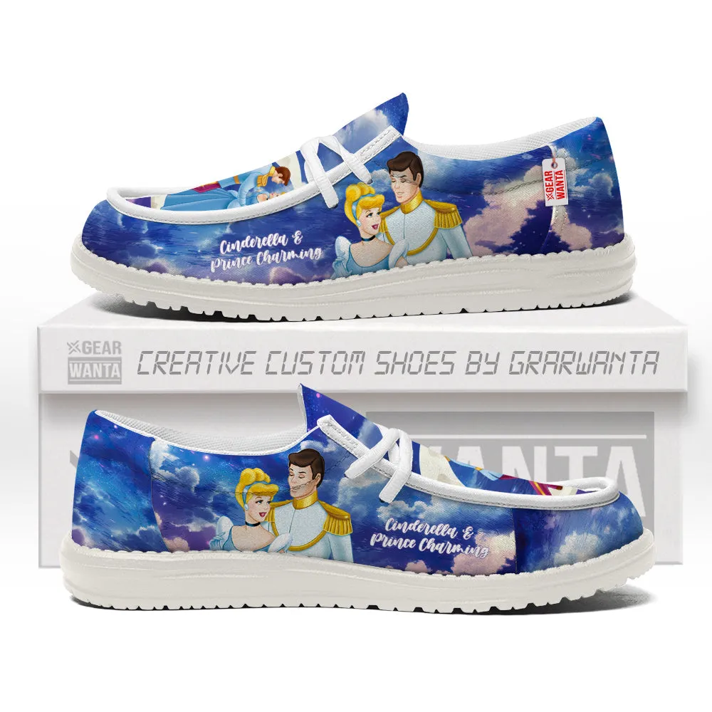 Cinderella And Prince Charming Loafer Shoes