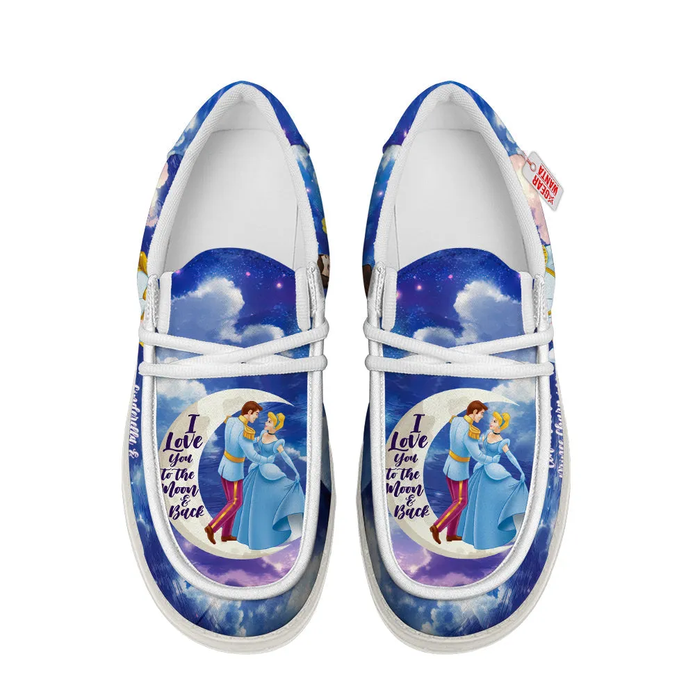 Cinderella And Prince Charming Loafer Shoes