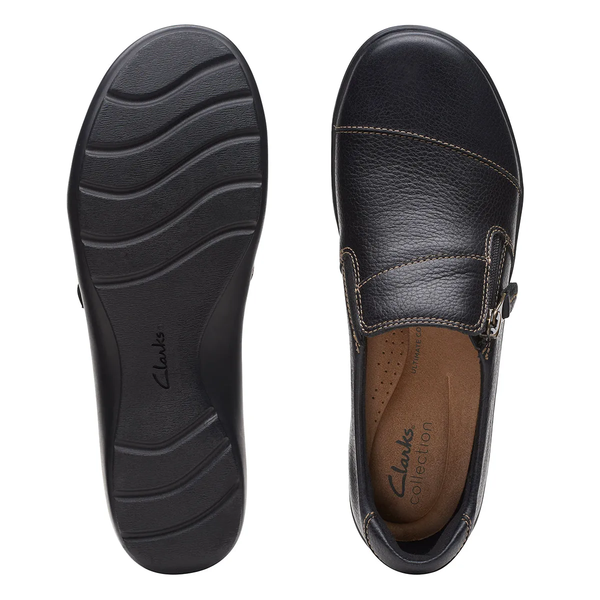Clarks Cora Harbor Women's Loafer in Black