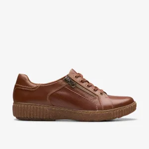 Clarks Women's Caroline Janna Tan Leather 26179522