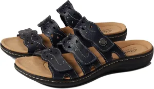 Clarks Womens Laurieann Echo Slip On Slide Sandals