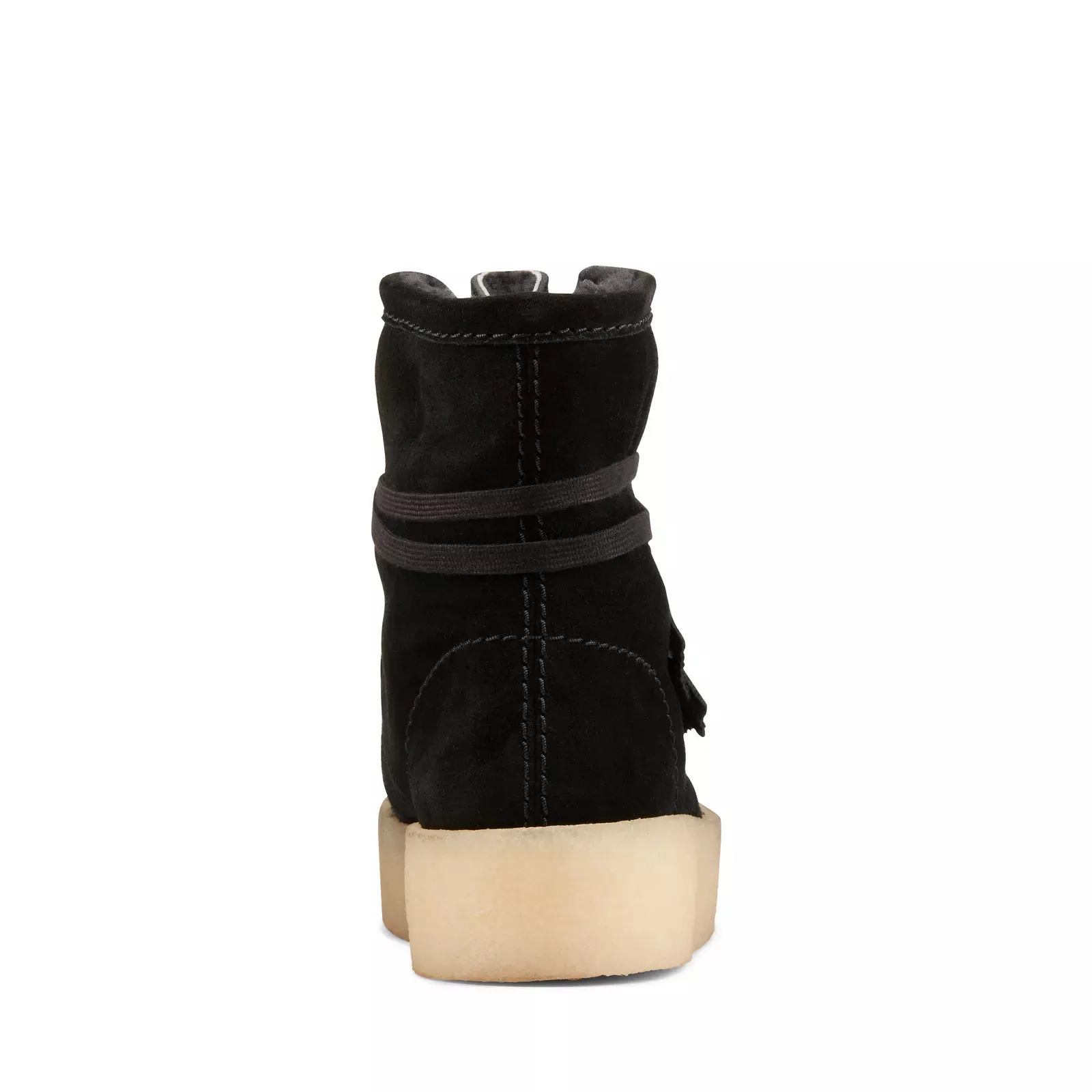 Clarks Women's WallabeeCup Hi Black 26163411