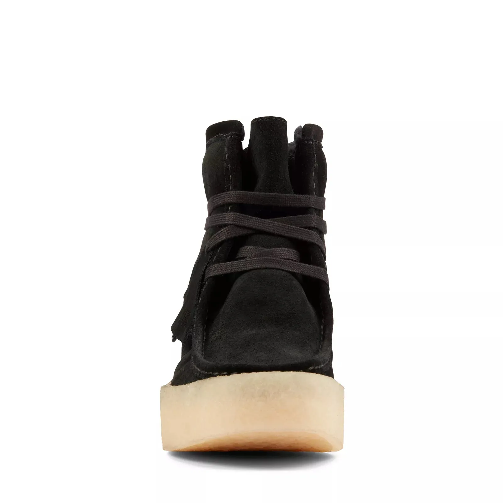 Clarks Women's WallabeeCup Hi Black 26163411