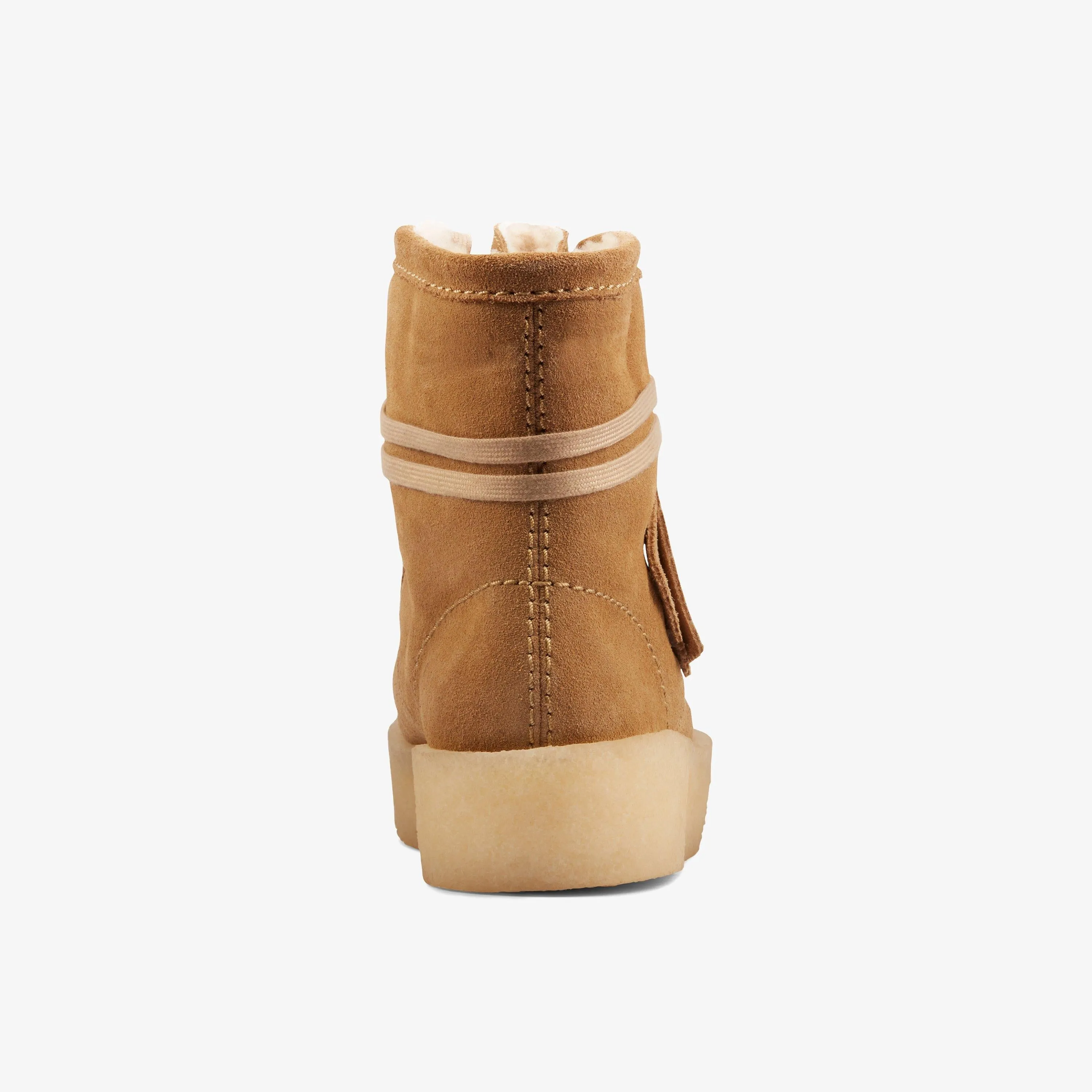 Clarks Women's WallabeeCup Hi Brown 26163412