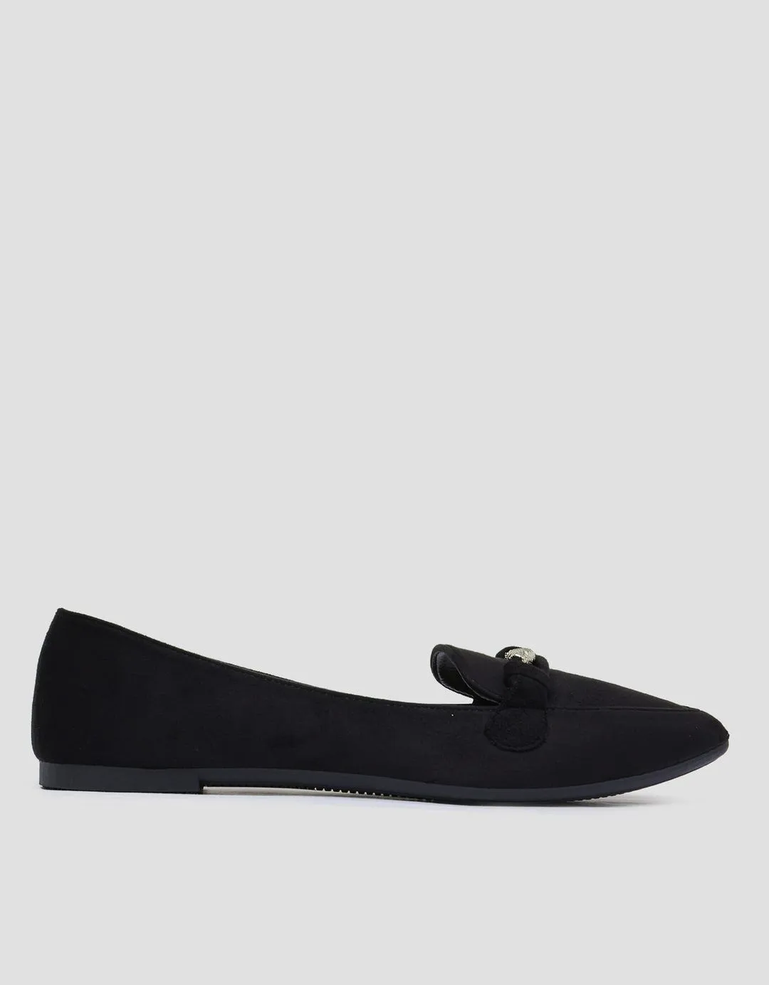 Connexion Pointed Toe Sepatu Ballerinas Wanita