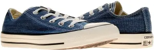 Converse Chuck Taylor All Star Ox Black/Egret/Black Denim 147037F (5 Men US/7 Women US, Converse Navy)