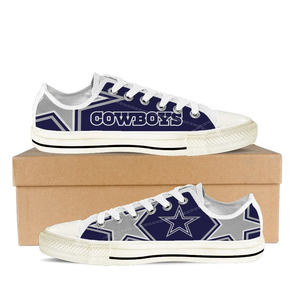 cowboys mens low cut sneakers cut 1
